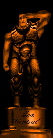 Mod Central statue by Rooster